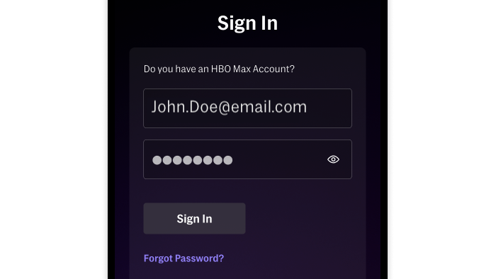 HBO Max Find Out How To Sign In With Your HBO Max Email And Password 